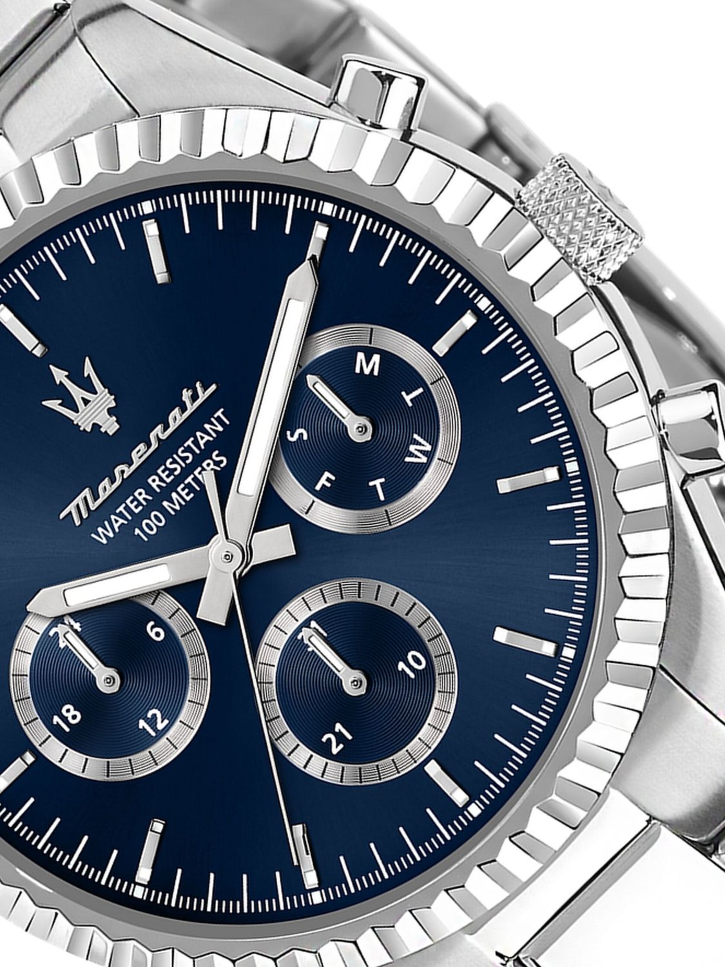 Maserati Analoog horloge in Zilver