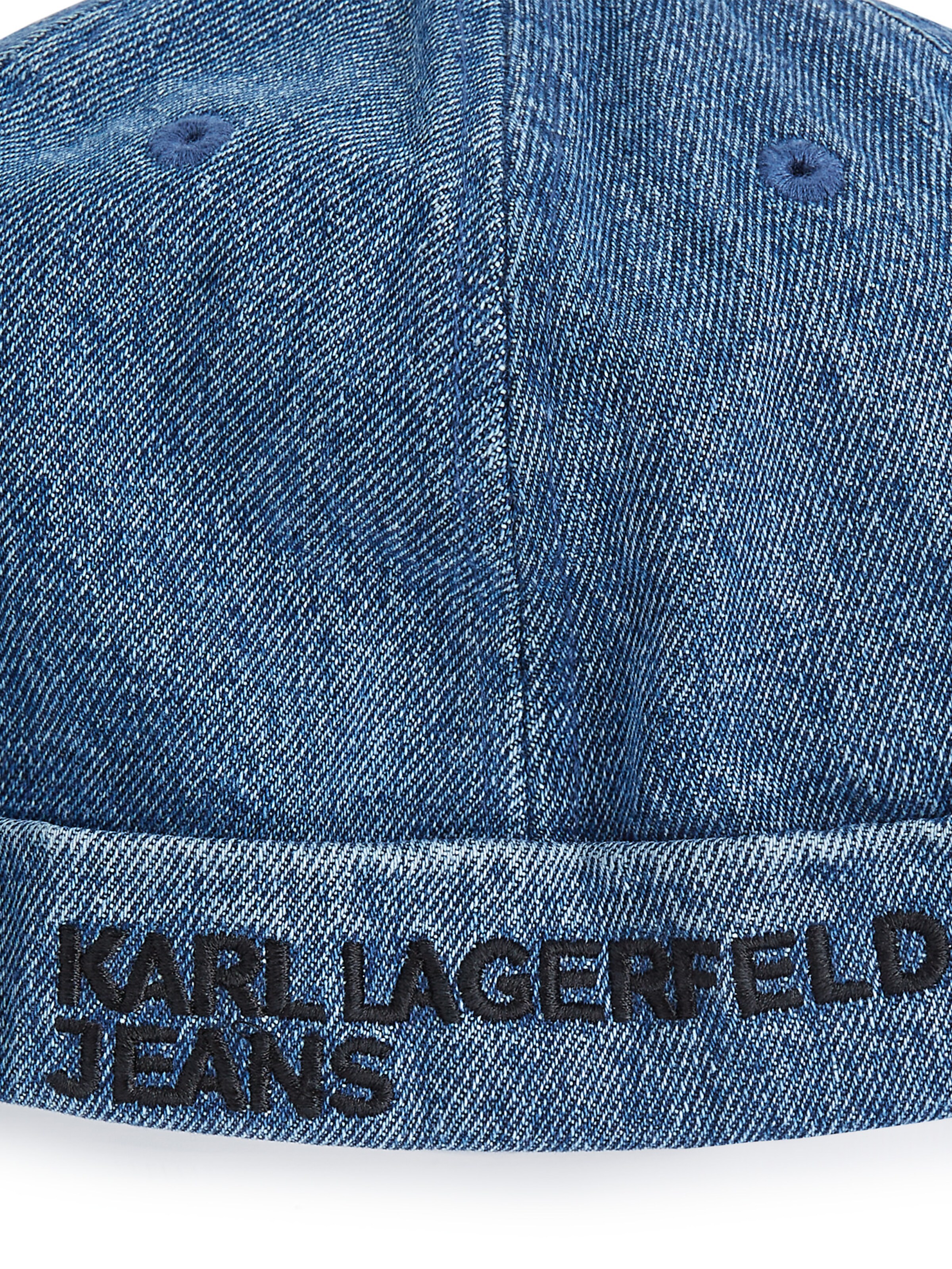 Bonnet KARL LAGERFELD JEANS en bleu