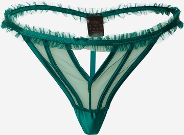 Hunkemöller - Tanga 'Courtney' en verde: frente