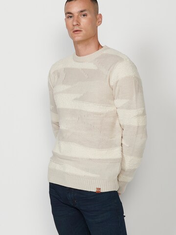 KOROSHI Pullover in Beige: Vorderseite