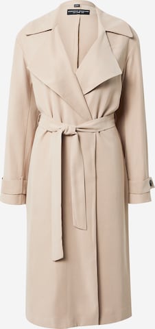 Dorothy Perkins Between-Seasons Coat in Beige: front