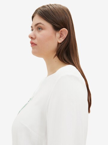 Tom Tailor Women + Shirt in White