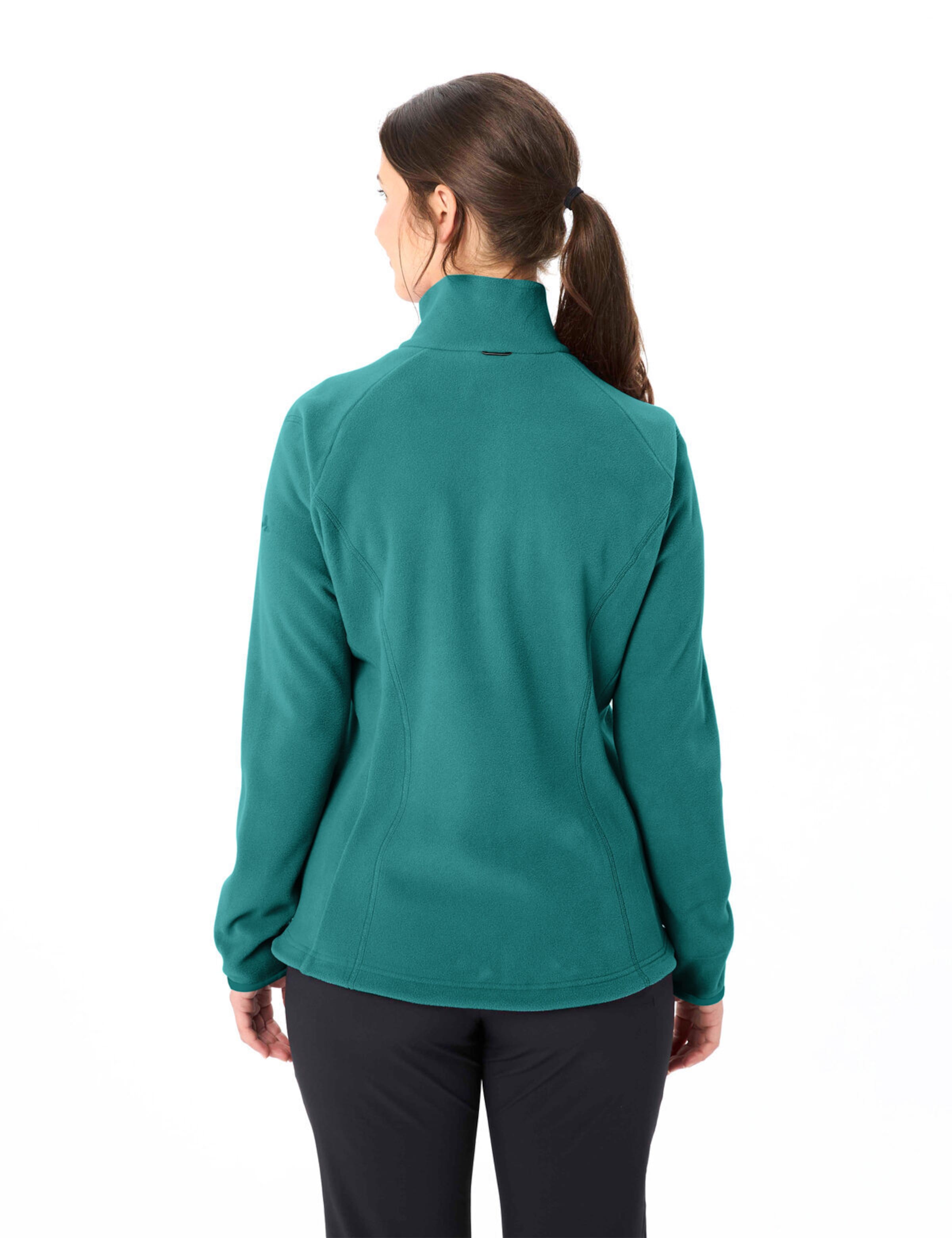 VAUDE Athletic fleece jacket 'Rosemoor II' in Green