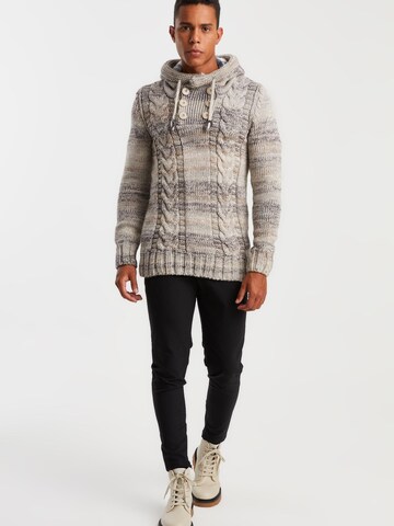 Leif Nelson Pullover in Beige