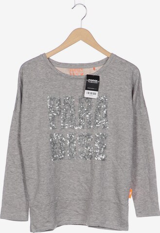 Emily Van Den Bergh Sweatshirt & Zip-Up Hoodie in S in Grey: front