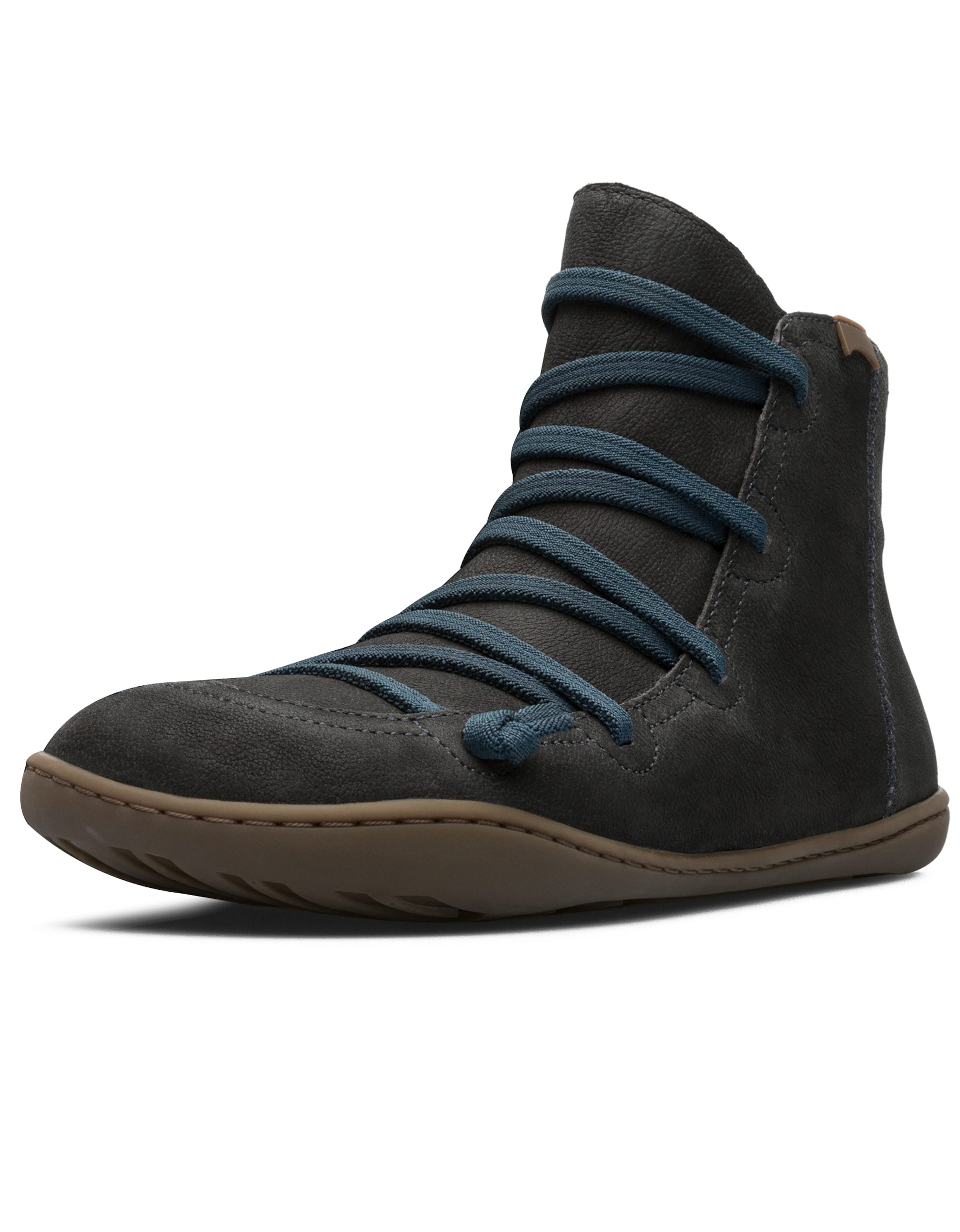 Bottines à lacets ' Peu ' CAMPER en bleu : devant