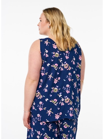 Zizzi Top 'Caanni' in Blau