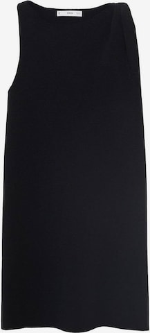 MANGO Knitted dress 'Jane' in Black: front