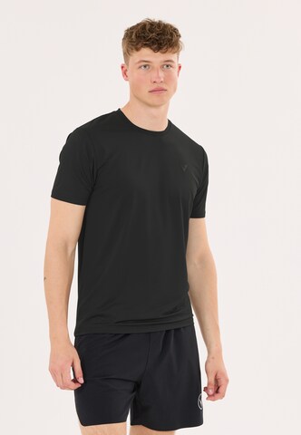 Virtus Performance shirt 'Roger V3' in Black: front