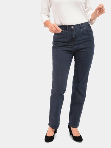 Goldner Regular Jeans 'Anna' in Blauw: voorkant