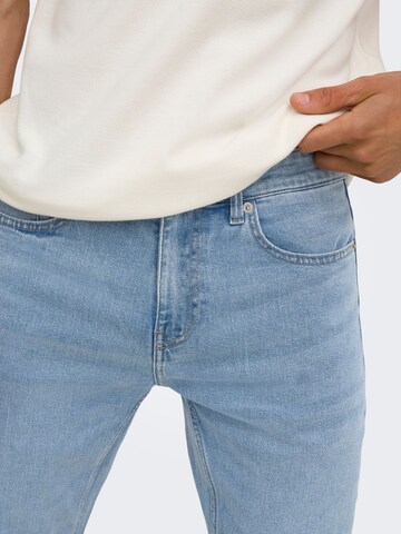 Only & Sons Regular Jeans 'WEFT' in Blauw