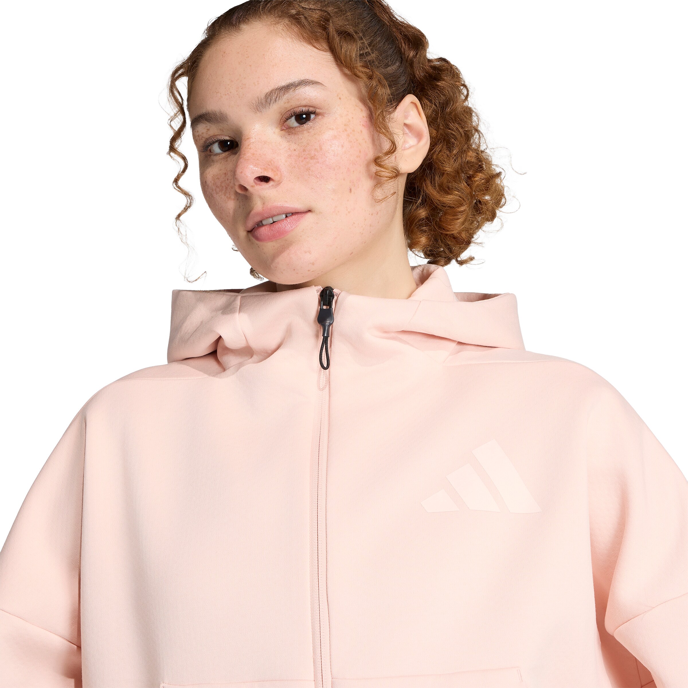 ADIDAS SPORTSWEAR Спортивная кофта 'Z.N.E.' в Ярко-розовый