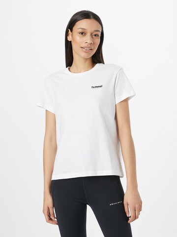 T-shirt Hummel en blanc : devant