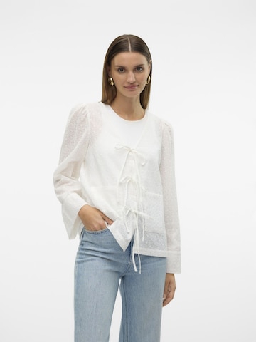 VERO MODA Bluse 'PALMA ' in Weiß: Vorderseite