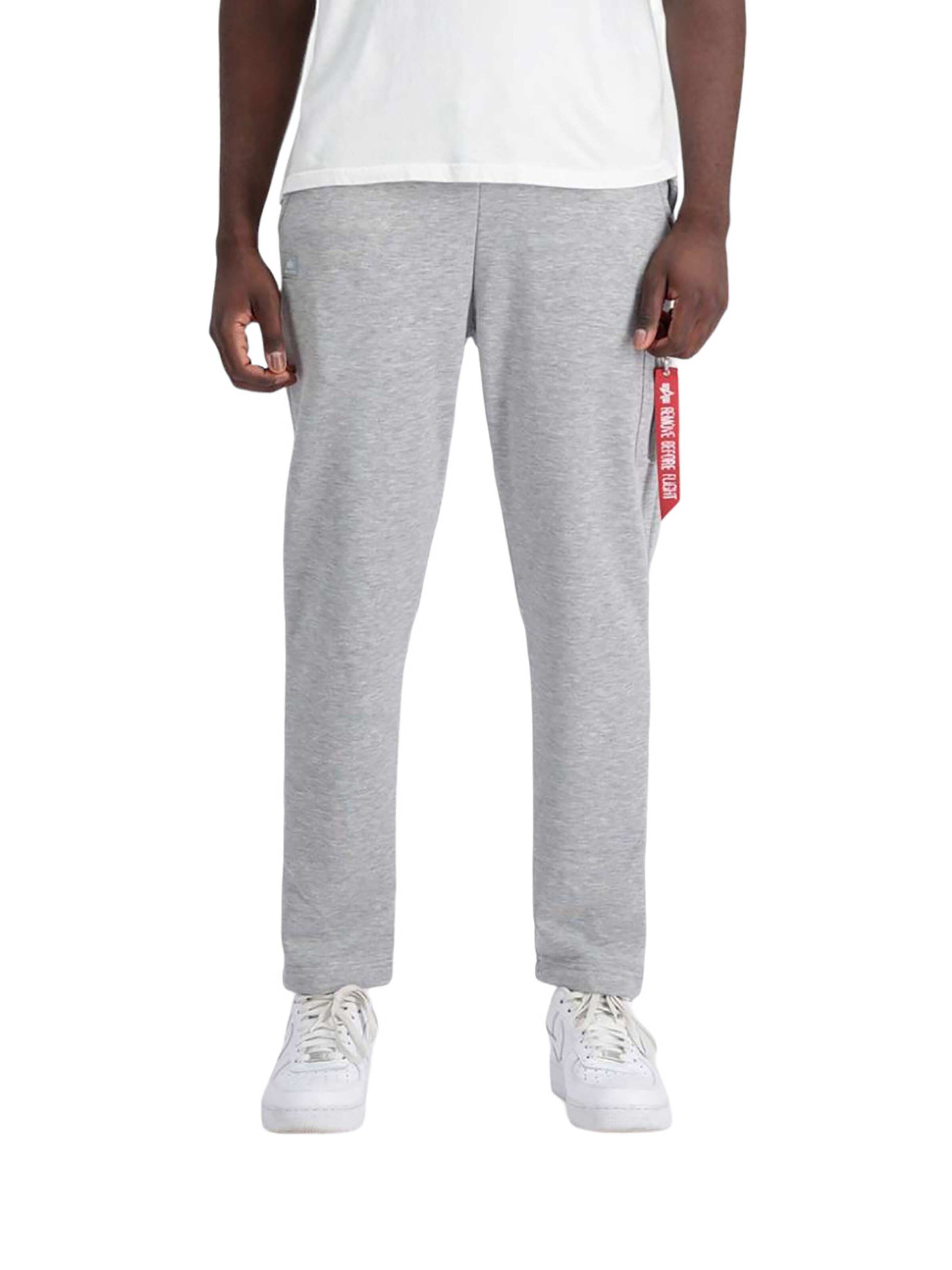 ALPHA INDUSTRIES Regular Pants 'X-Fit' in Grey