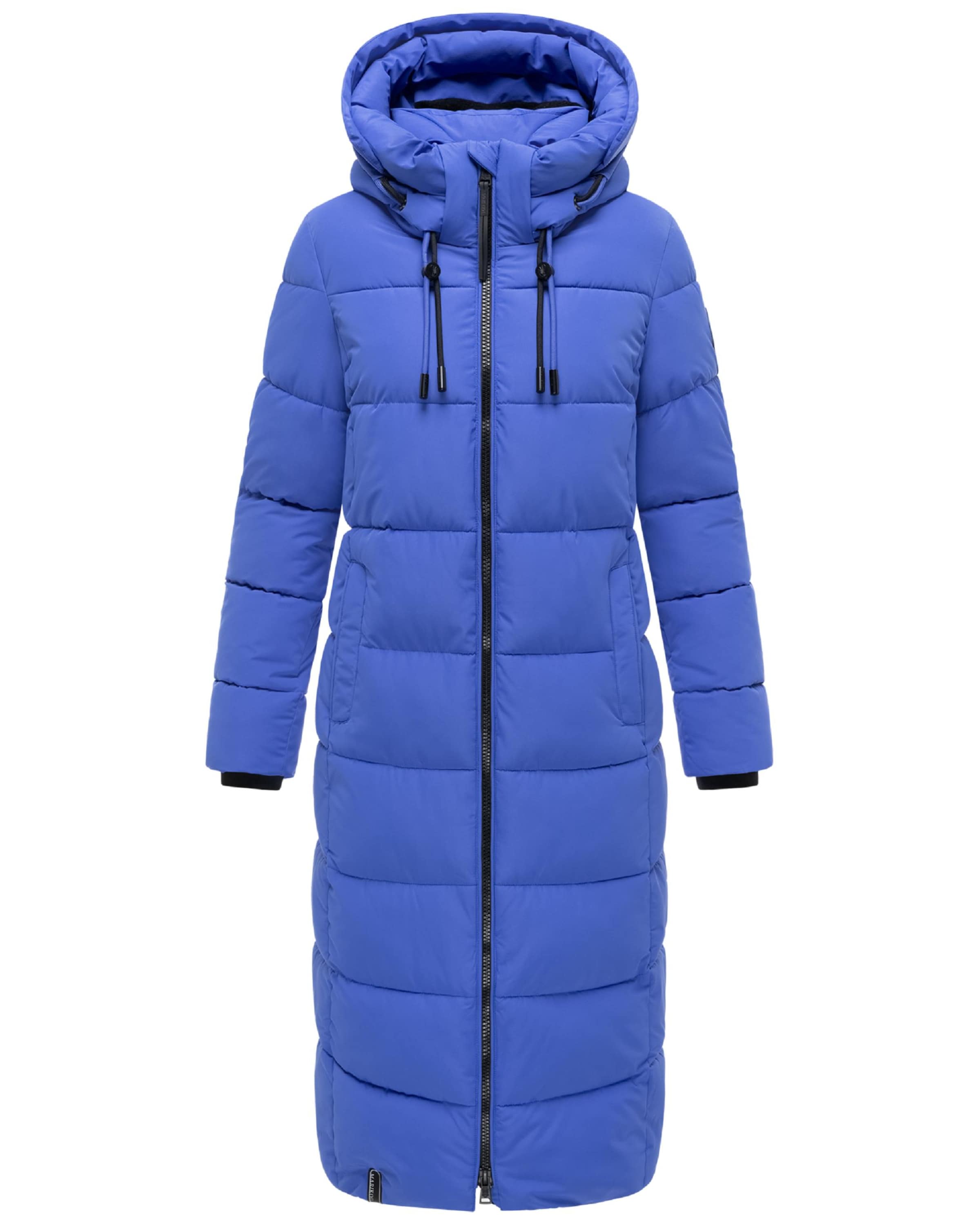 Cappotto funzionale 'Nadeshikoo XVI' di MARIKOO in blu: frontale