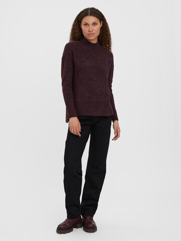 VERO MODA Sweater 'Lefile' in Purple