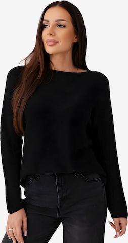 Lumera Pullover 'Vivace' in Schwarz: Vorderseite