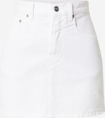 Jupe 'RACHEL' Pepe Jeans en blanc : devant