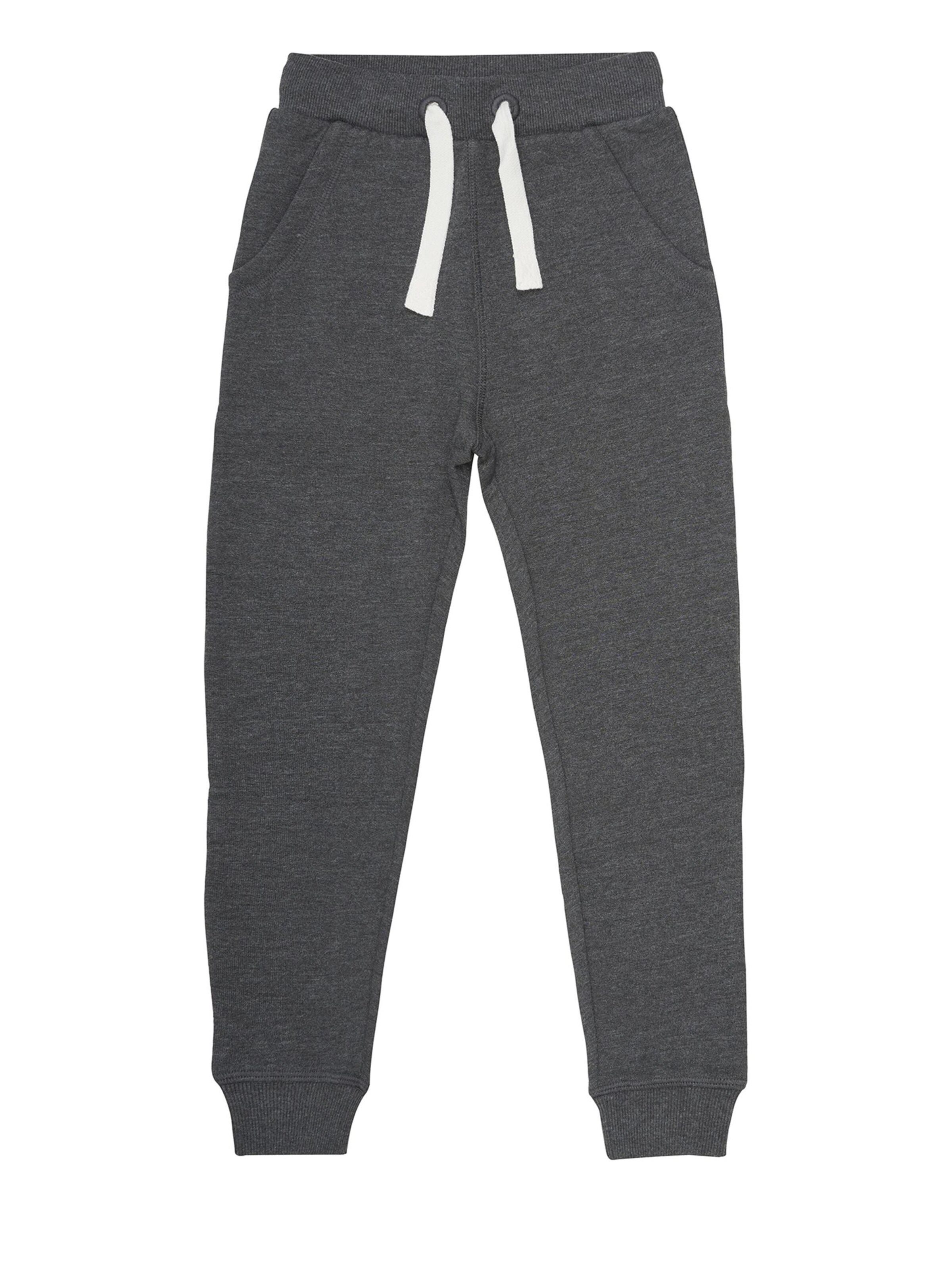 MINYMO Zwężany krój Spodnie w kolorze szary