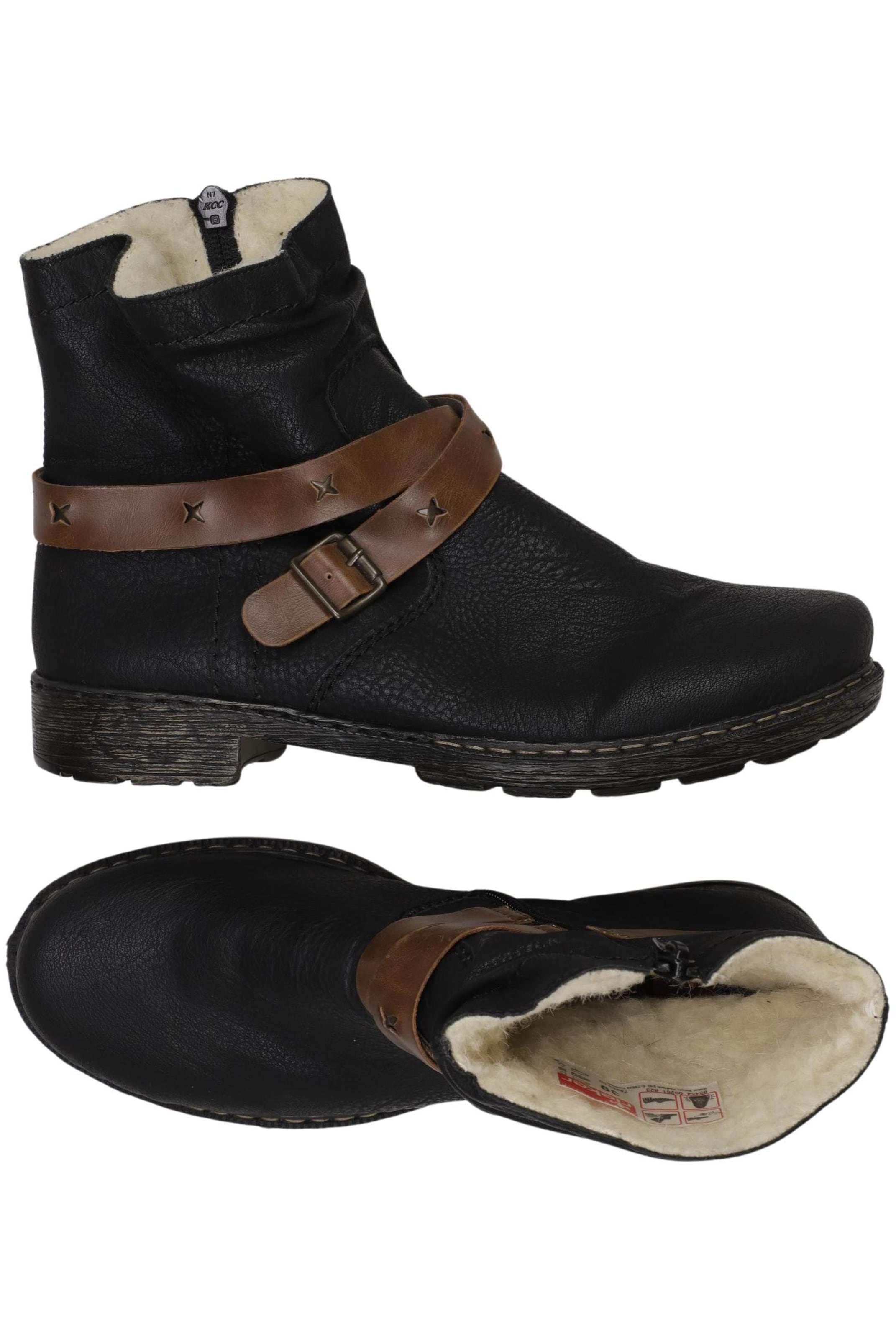 Rieker Dress Boots in 39 in Black: front