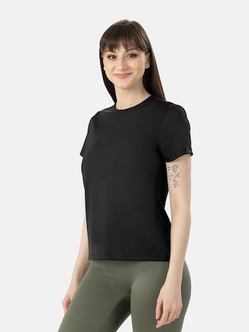 Maglietta 'Leafletic Women's Short Sleeve T-Shirt' di LEAFLETIC in nero