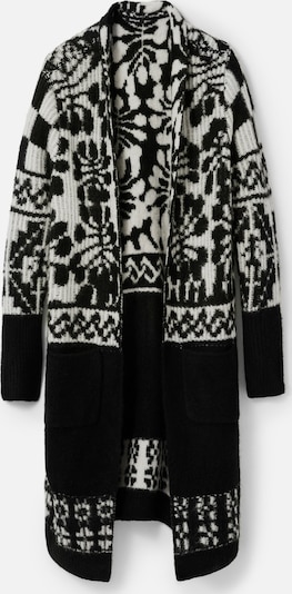 Geacă tricotată 'M. Christian Lacroix' Desigual pe negru / alb, Vizualizare produs