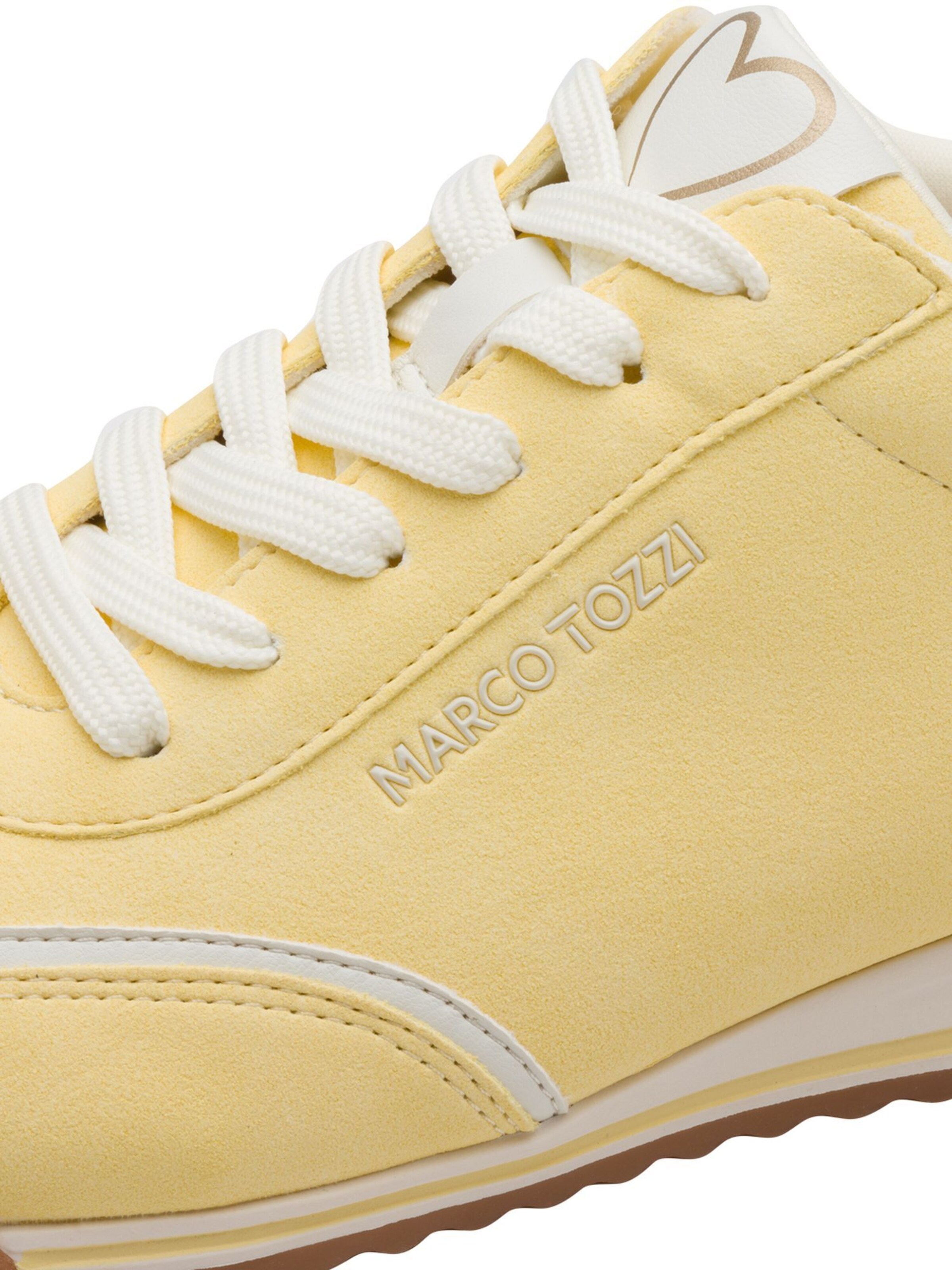 Baskets basses MARCO TOZZI en jaune