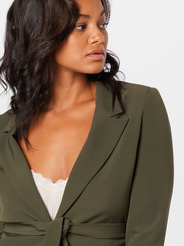 Guido Maria Kretschmer Curvy Blazer 'Franja' in Green