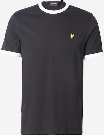 Lyle & Scott Paita 'Ringer' värissä musta: etupuoli