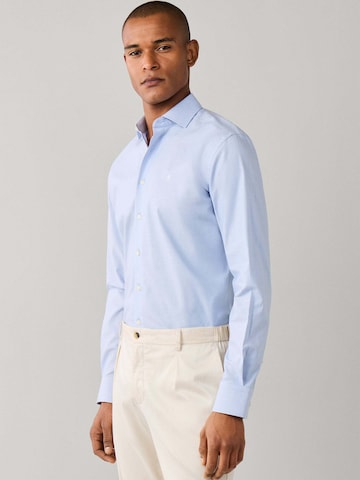 Hackett London Regular fit Overhemd in Blauw