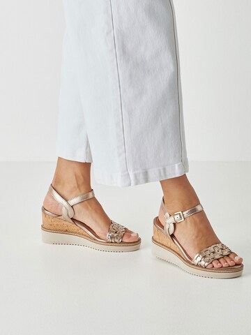 Tamaris Sandaal in Goud