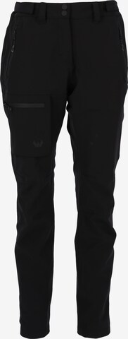 Whistler Outdoor Pants 'Seymour' in Black: front