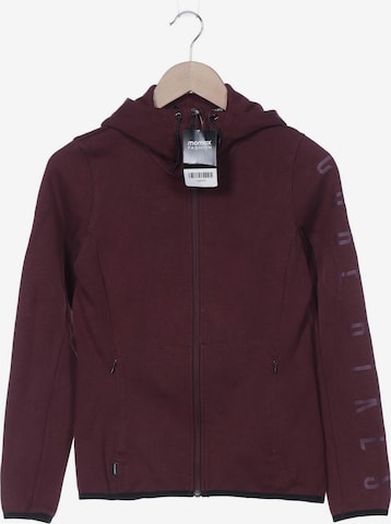 CUBE Kapuzenpullover S in Rot: Vorderseite