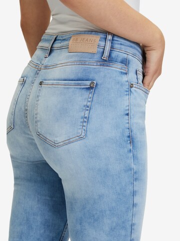 Betty Barclay Slimfit Basic-Jeans mit Waschung in Blau