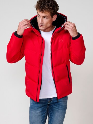 Veste d’hiver KOROSHI en rouge