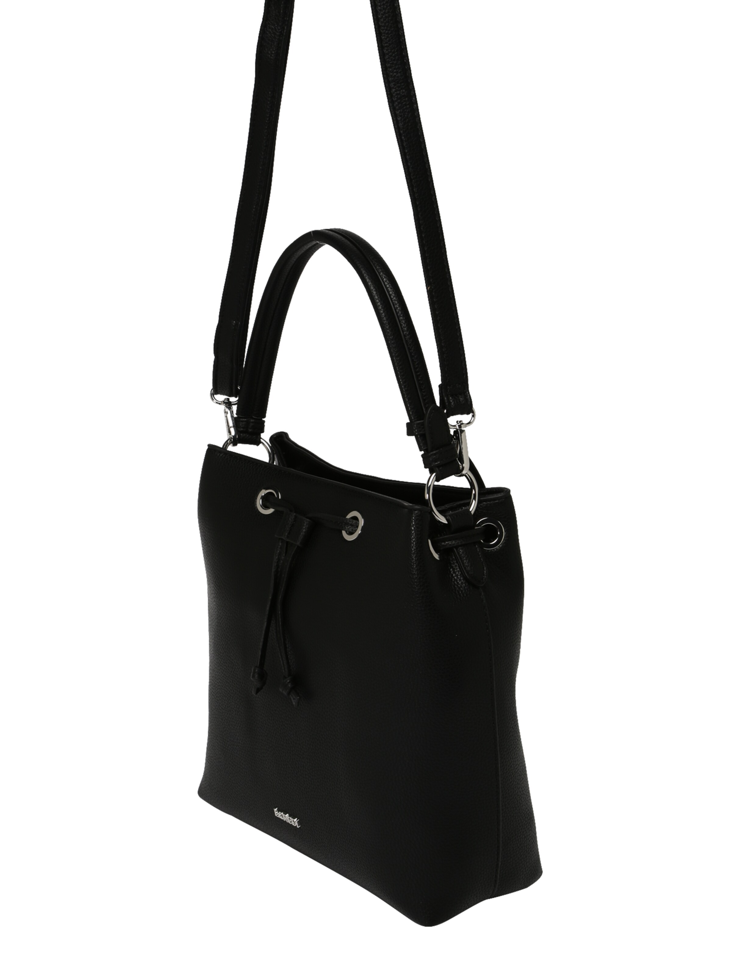 L.CREDI Pouch 'Ebony' in Black