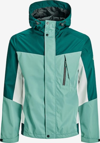 JACK & JONES - Chaqueta de entretiempo 'LOGAN' en verde: frente