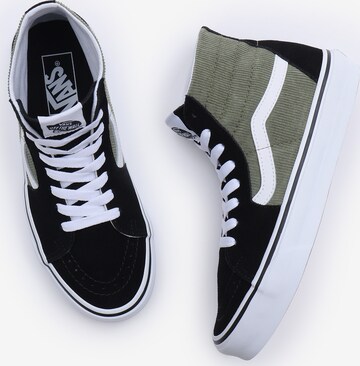 Baskets hautes 'SK8-Hi' VANS en vert