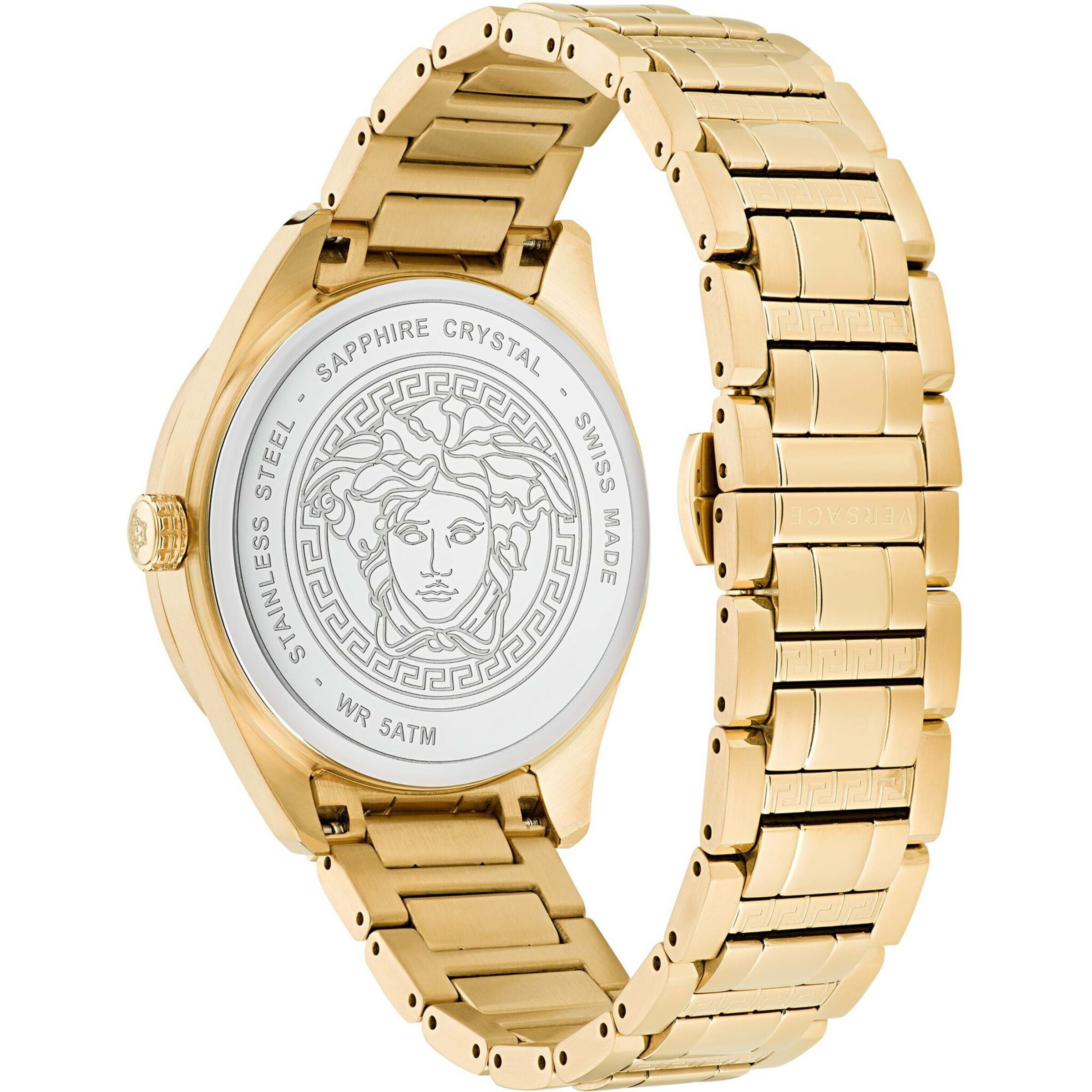 VERSACE Analoog horloge in Goud