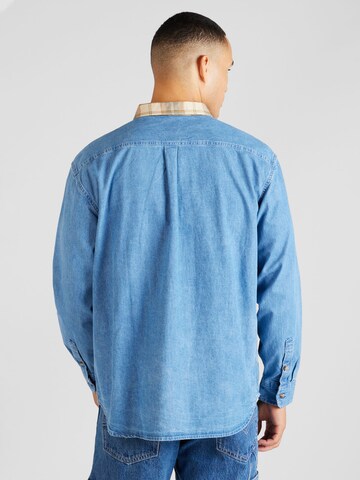 VANS Regular fit Button Up Shirt 'DEERFIEL' in Blue