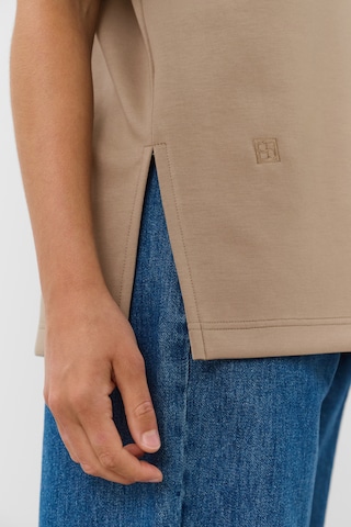 SOAKED IN LUXURY - Camisa em bege