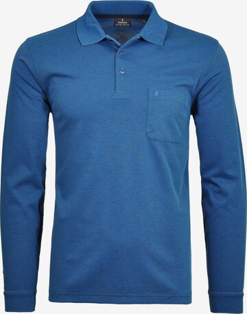 Ragman Shirt in Blauw: voorkant