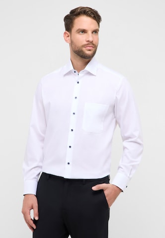 ETERNA Regular fit Zakelijk overhemd 'Comfort fit' in Wit: voorkant