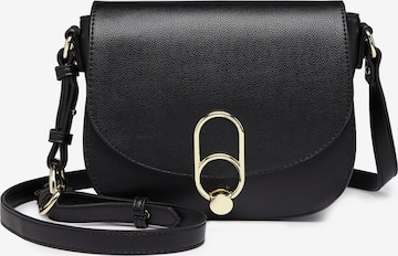 Miss Lulu Shoulder Bag in Black: front
