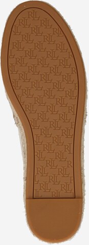 smėlio Lauren Ralph Lauren Espadrilės 'CAYLEE'