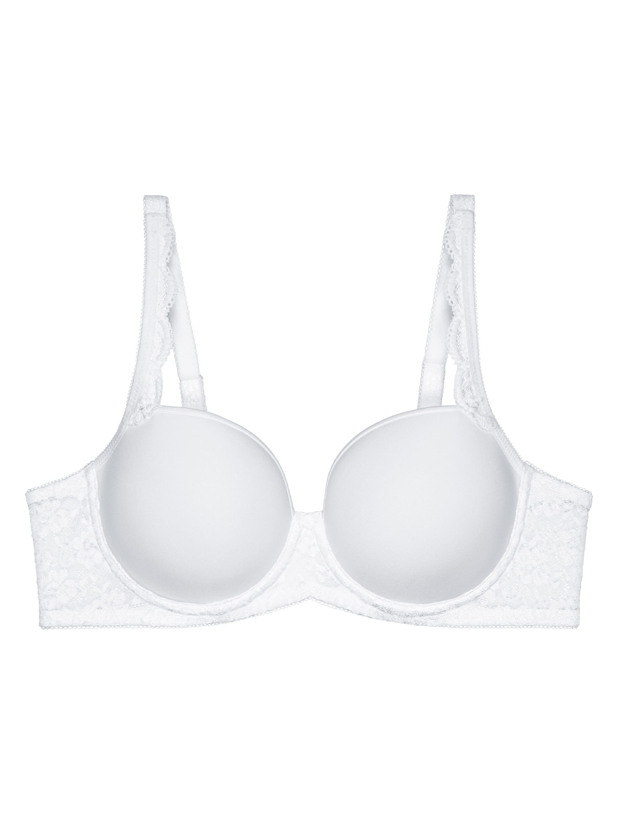 TRIUMPH Classic Bra 'Amourette' in White: front