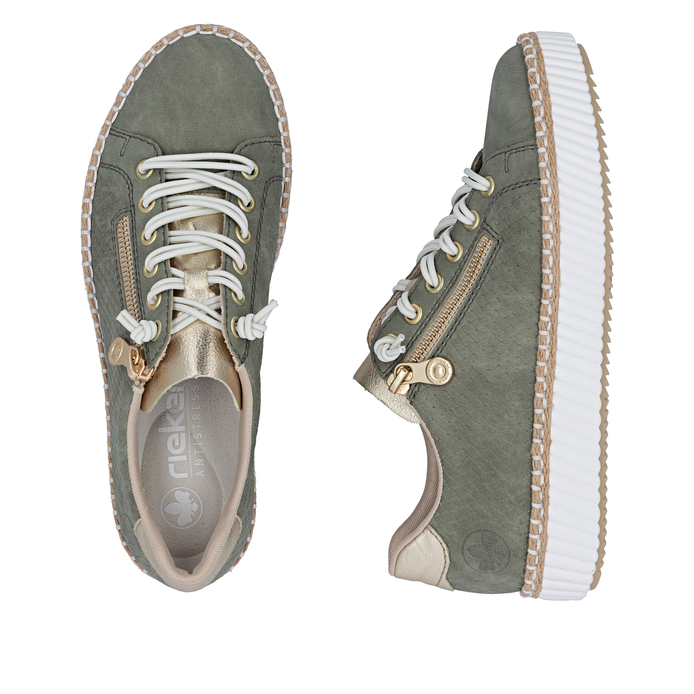 Rieker Sneakers in Green