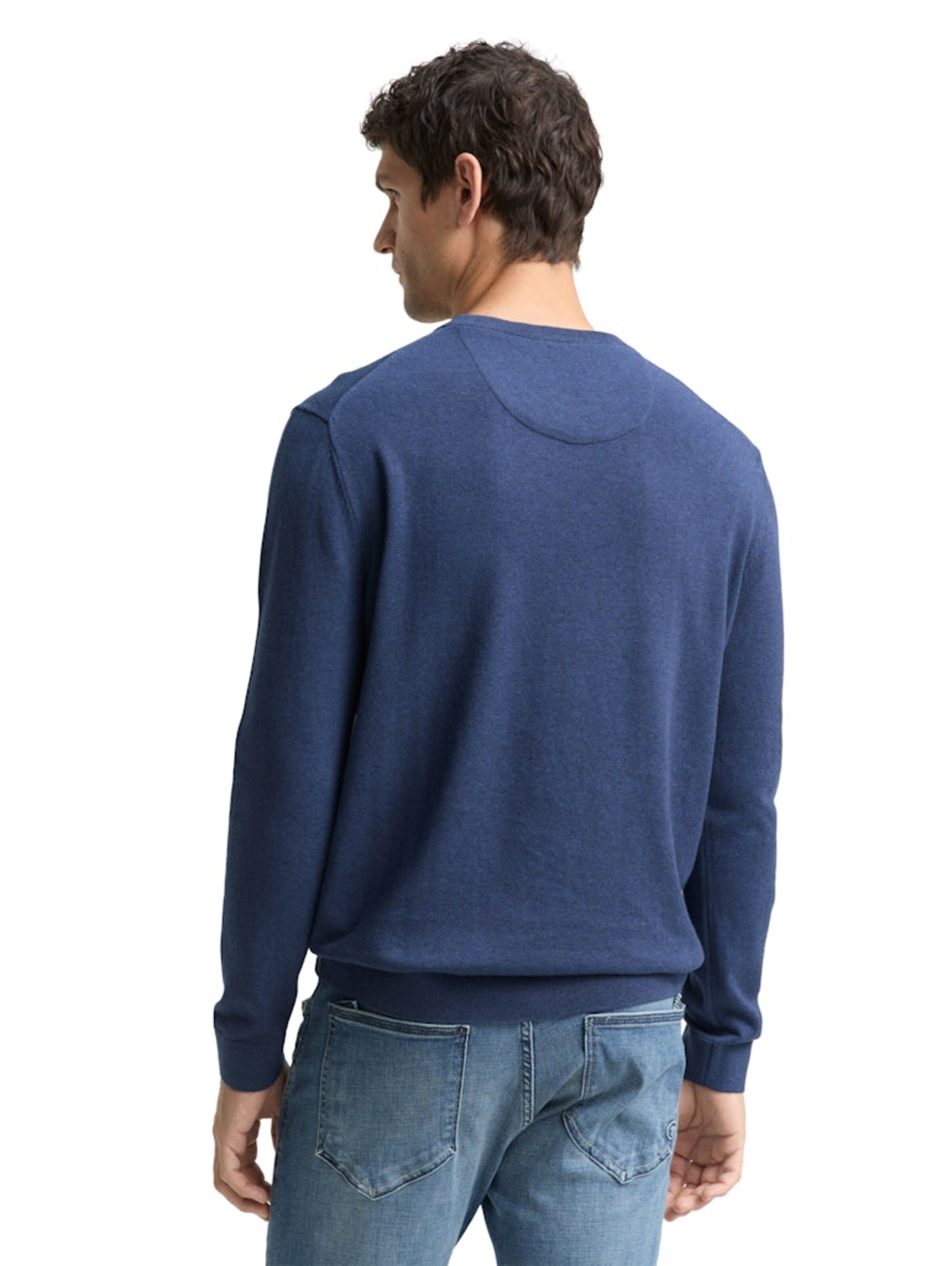 TOM TAILOR Πουλόβερ σε μπλε