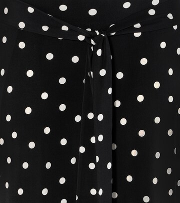 Aniston Wide Leg Hose in Schwarz